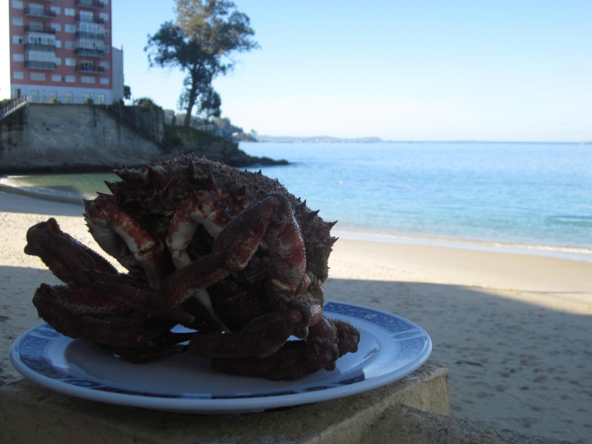 Hotel Restaurante Loureiro Bueu Buitenkant foto